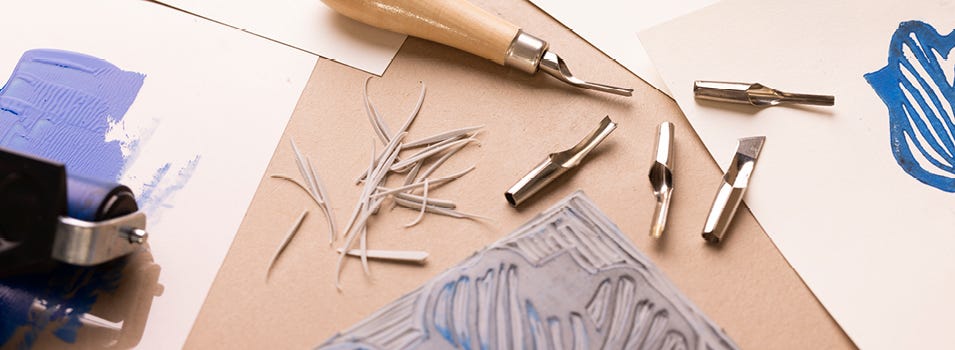 Techniken zum Kunstdrucken
