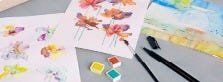 Aquarellfarben
