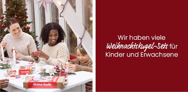 Collagebild - Weihnachtskugeln