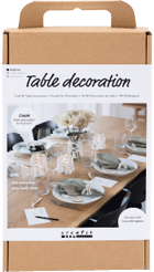 Kreativ Set Tischdekoration Natur