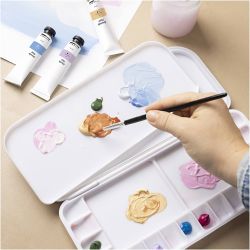 Mischpalette mit Deckel