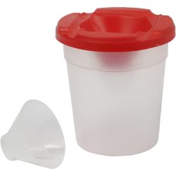 Auslaufsicherer Pinselbecher
