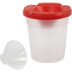 Auslaufsicherer Pinselbecher