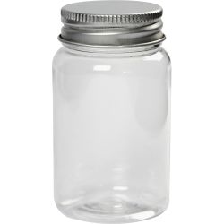 Kunststoffglas mit Schraubverschluss