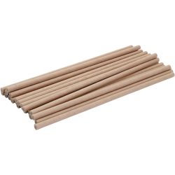 Strohhalm aus ungebleichtem Kraftpapier