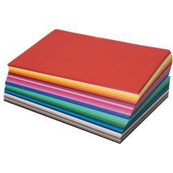 Papier zum Ausschneiden - Farben Ton in Ton
