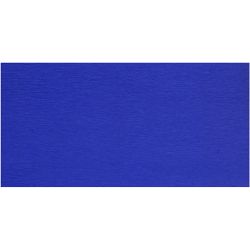 Krepppapier, Blatt 50x250 cm, Blau, 10 Lage/ 1 Pck