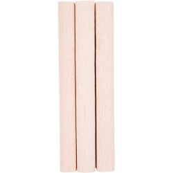 Krepppapier, Blatt 25x60 cm, Kreppanteil: 180%, 105 g, Rosa mattiert, 3 Bl./ 1 Pck