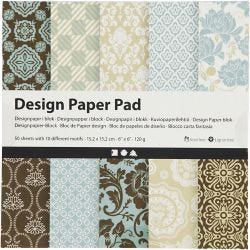 Design-Papier im Block