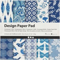 Design-Papier im Block