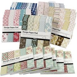 Design-Papier im Block