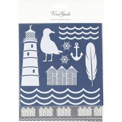 Dekofolie mit Transferblatt