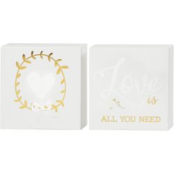 Leinwand - bedruckt mitt Goldmotiven