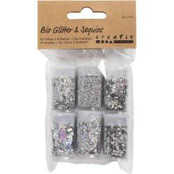 Biologisch abbaubarer Sparkles & Pailletten