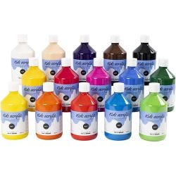 Acrylfarbe Matt