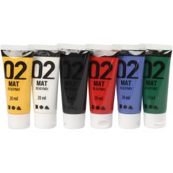 Acrylfarbe Matt