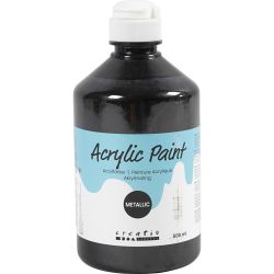 Acrylfarbe Metallic