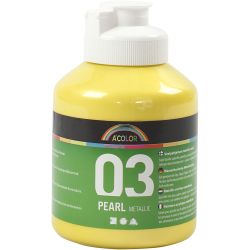 Acrylfarbe Metallic