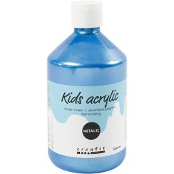 Acrylfarbe Metallic