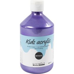 Acrylfarbe Metallic