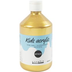 Acrylfarbe Metallic
