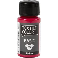 Textilfarbe, Primärrot, 50ml/ 1 Fl.