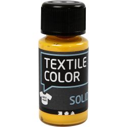 Stoffmalfarbe, Deckend, Gelb, 50 ml/ 1 Fl.