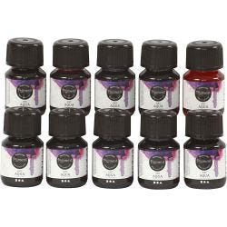 Flüssige Aquarellfarbe