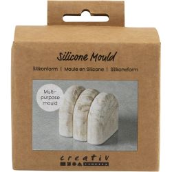Silikonform, Bögen, H 5 cm, D 4,5 cm, B 4 cm, 1 Stk/ 1 Pck