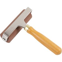 Gummiwalze/Linolwalze, D 3 cm, B 9,80 cm, 1 Stk