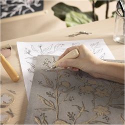 Linoleum-Schneideset, 5 sort./ 1 Set