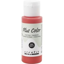 Plus Color Bastelfarbe, Purpurrot, 60ml/ 1 Fl.