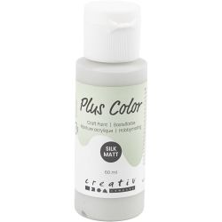 Plus Color Bastelfarbe, Hellgrau, 60 ml/ 1 Fl.