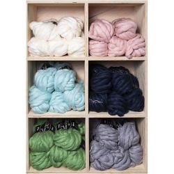 XL-Chunky-Garn aus Polyacryl/Wolle
