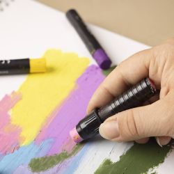 Ölpastellfarbenhalter