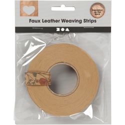 Lederpapierstreifen / Flechtstreifen