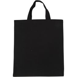 Tragetasche , Größe 38x42 cm, 135 g, Schwarz, 1 Stk
