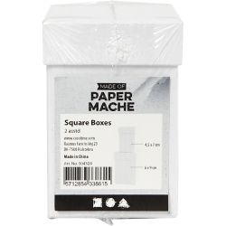 Quadratische Deckelkartons