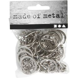 Schlüsselring mit Kette