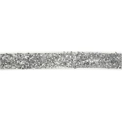 Zierband, B 10 mm, Silber, 5 m/ 1 Rolle