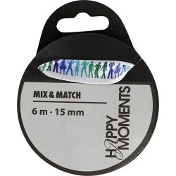 Bedrucktes Satinband