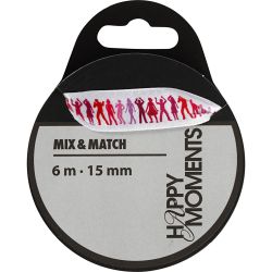 Bedrucktes Satinband