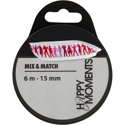 Bedrucktes Satinband