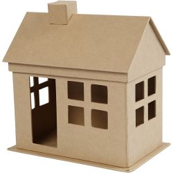 Pappmaché-Haus