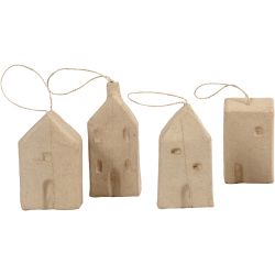 Pappmaché-Haus