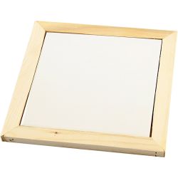 Untersetzer mit Holzrahmen