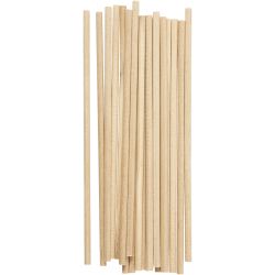 Holzstäbe rund
