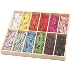 Kleine Wäscheklammern