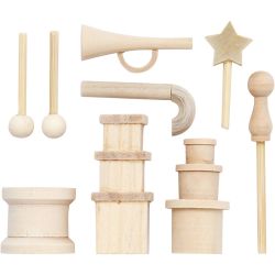 Kleine Gegenstände aus Holz