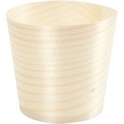 Becher aus Spanholz